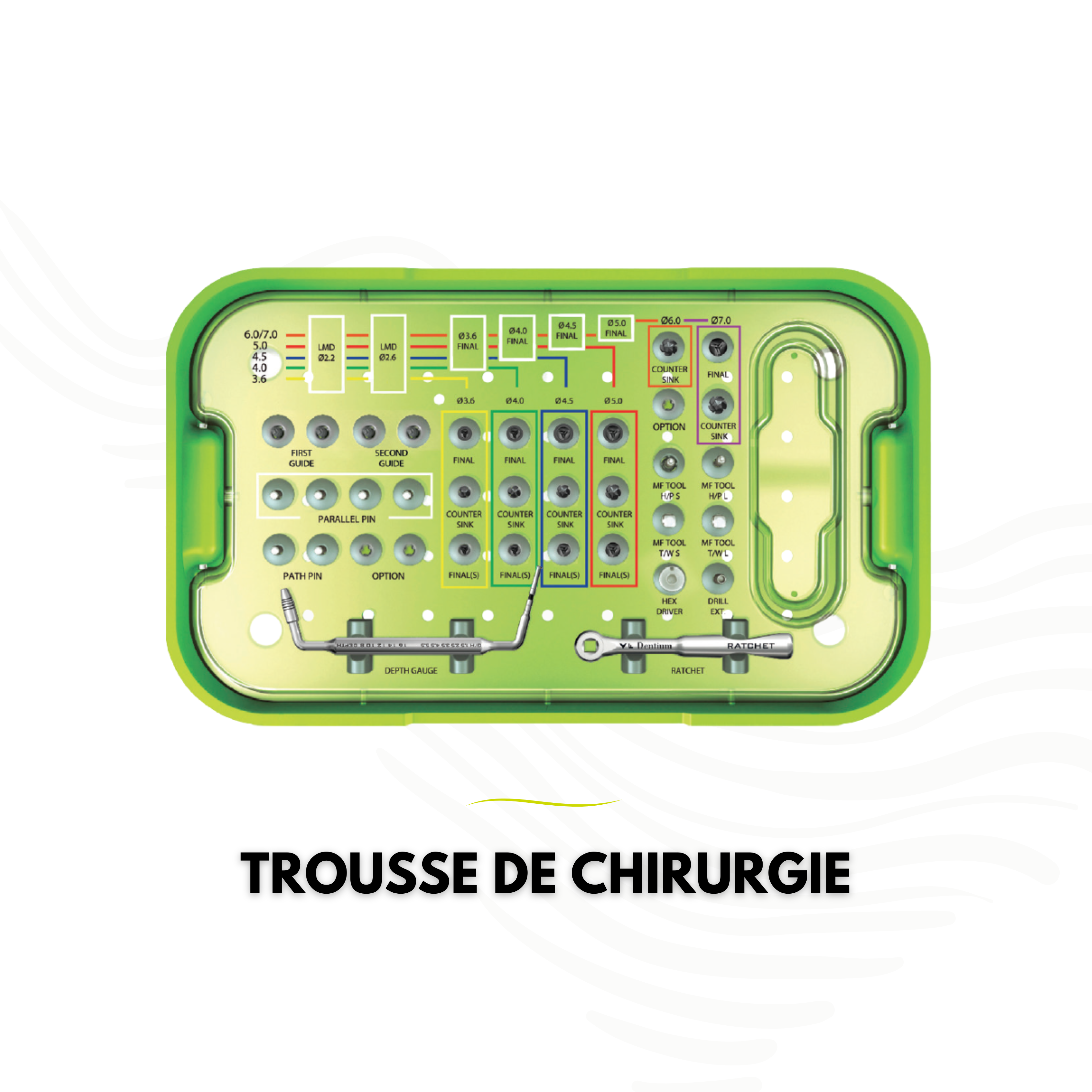 Trousse de chirurgie SuperLine