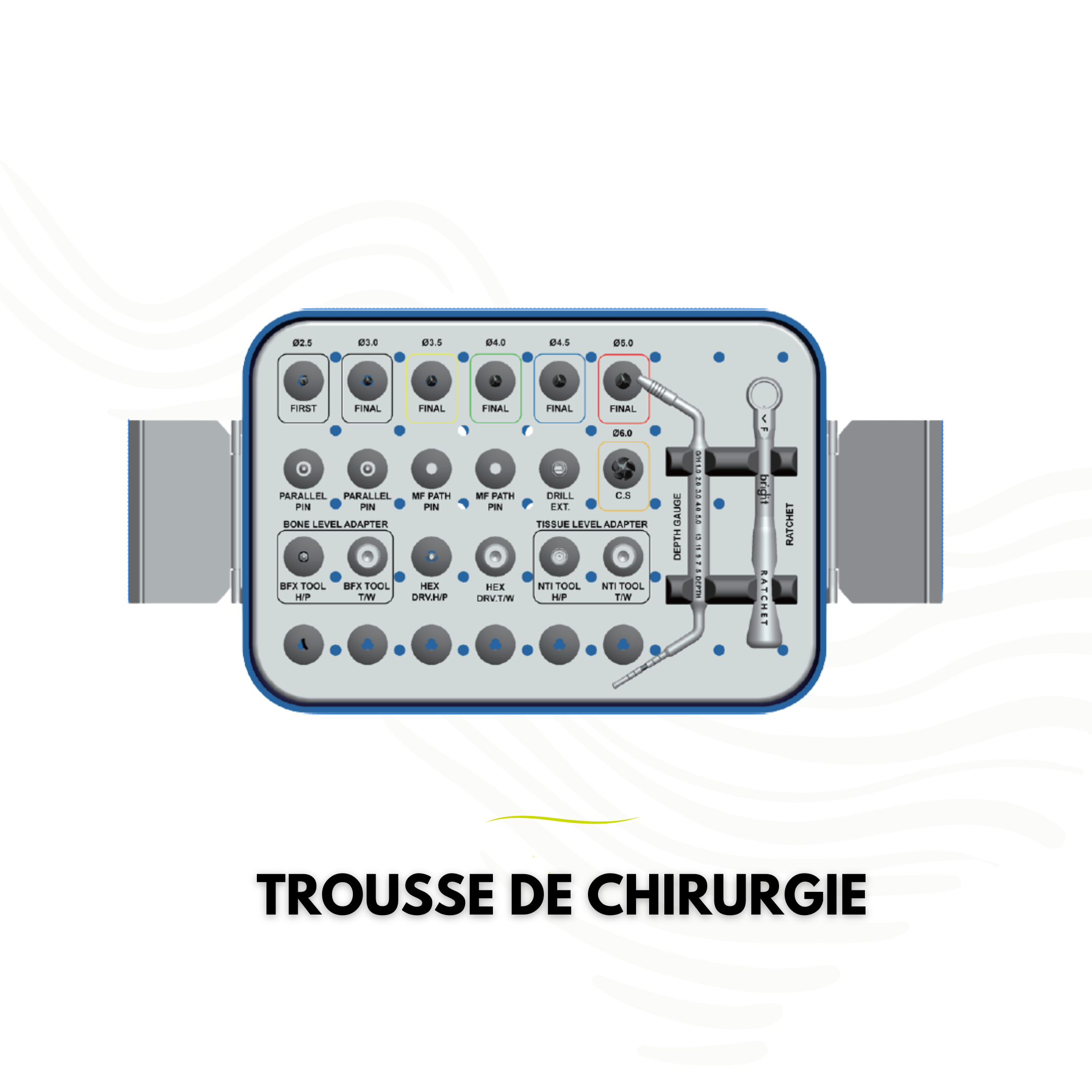Trousse de chirurgie