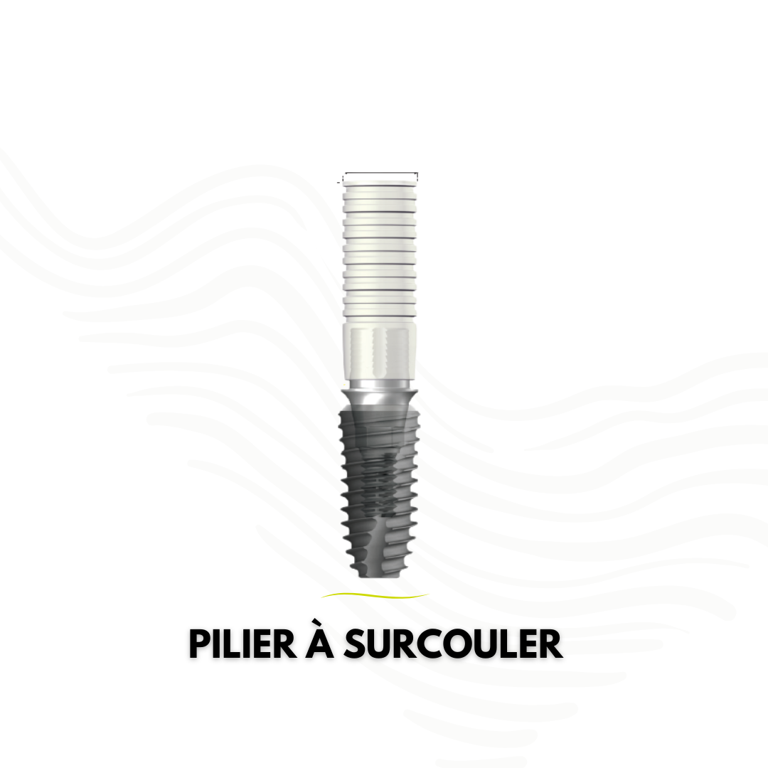 Pilier à surcouler