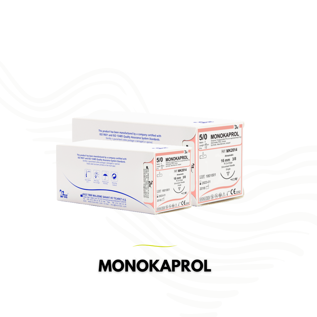 Fil de suture MONOKAPROL