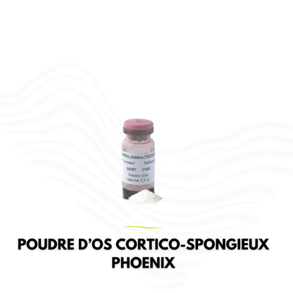 Poudre d'os cortico-spongieux PHOENIX